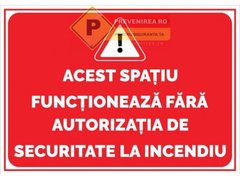 Indicatoare pentru restaurante fara autorizatie psi